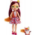 Mattel Enchantimals Μεγάλη Κούκλα - Felicity Fox Με Flick FRH51 / FRH53 887961625783