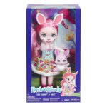 Mattel Enchantimals Μεγάλη Κούκλα - Bree Bunny Με Twist FRH51 / FRH52 887961625776