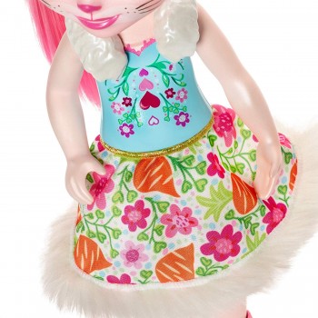 Mattel Enchantimals Μεγάλη Κούκλα - Bree Bunny Με Twist FRH51 / FRH52 887961625776