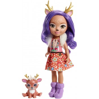 Mattel Enchantimals Big Doll - Danessa Deer With Sprint FRH51 / FRH54 887961625769