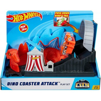 Mattel Hot Wheels City Η Επίθεση Του Δεινόσαυρου Πίστα Με Τέρατα FNB05 / GBF93 887961713909