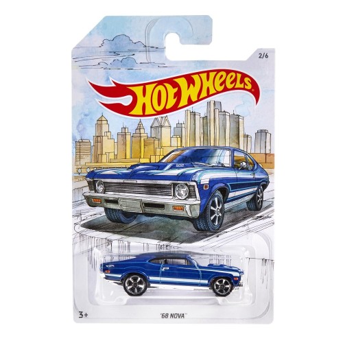 Mattel Hot Wheels Vehicle 68 Nova 1:64 GDG44 / FYY09 887961748413