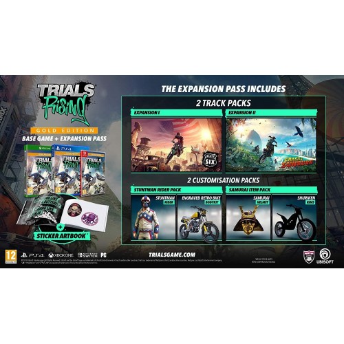 UBISOFT PS4 Trials Rising - Gold Edition  3307216030317