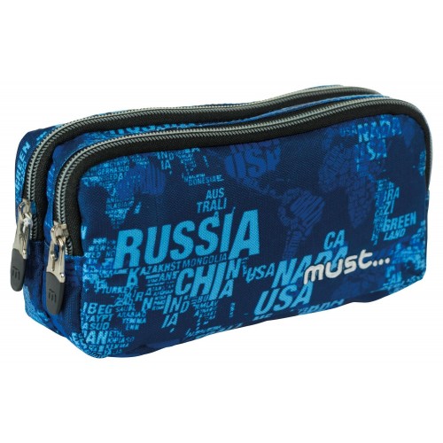 Diakakis imports Energy Pencil Case Map Letters 20X9x6 Εκ. 000579352 5205698244797