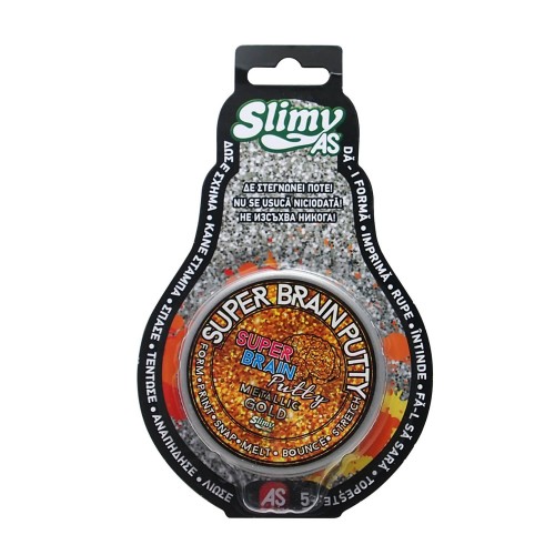 As company Slimy Χλαπάτσα Putty Metallic Για 3+ Χρονών 1863-34050 5203068340506