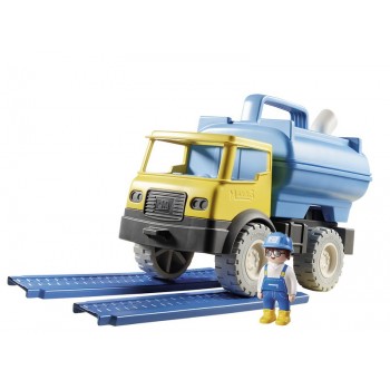 Playmobil Water Tank Truck 9144 4008789091444