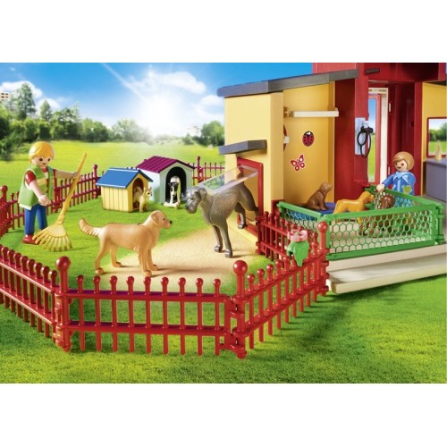 Playmobil Ξενώνας Μικρών Ζώων - Tiny Paws Pet Hotel 9275 4008789092755