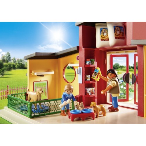 Playmobil Ξενώνας Μικρών Ζώων - Tiny Paws Pet Hotel 9275 4008789092755
