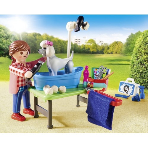 Playmobil Κινητή Μονάδα Κτηνιατρικής Φροντίδας - Mobile Pet Groomer 9278 4008789092786