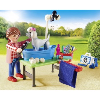 Playmobil Κινητή Μονάδα Κτηνιατρικής Φροντίδας - Mobile Pet Groomer 9278 4008789092786