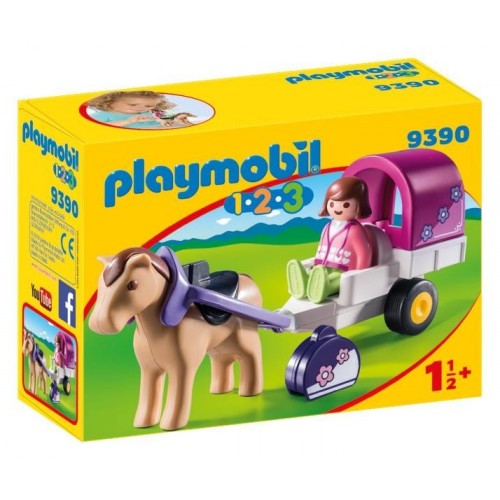 Playmobil Άμαξα Με Άλογο - Horse-Drawn Carriage 9390 4008789093905