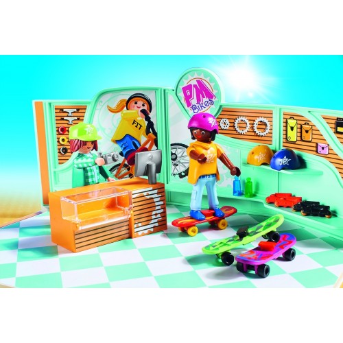 Playmobil Κατάστημα Ποδηλάτων Και Skate - Bike And Skate Shop 9402 4008789094025