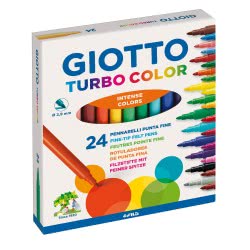 Giotto FILA Slim Markers Turbo Color 24 Pieces 000417000 8000825412004