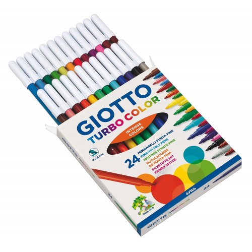 Giotto FILA Slim Markers Turbo Color 24 Pieces 000417000 8000825412004