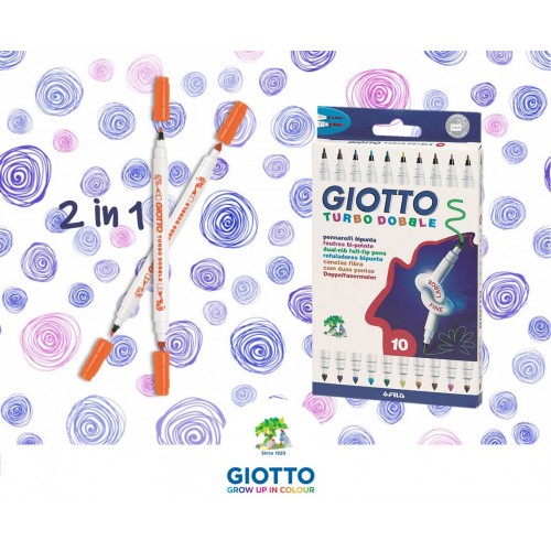 Giotto FILA Turbo Dobble 10 Pieces 000424600 8000825424601
