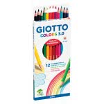 Giotto FILA Ξυλομπογιες Colors 3.0 12 Τεμάχια 000276600 8000825009907