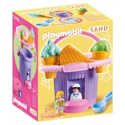 Playmobil Ice Cream Shop Sand Bucket 9406 4008789094063