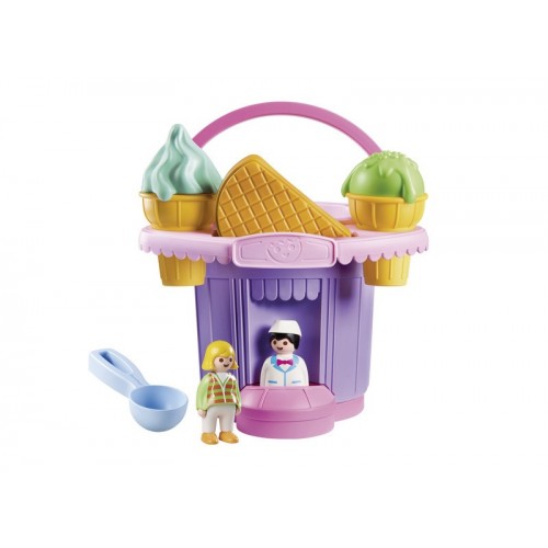 Playmobil Παγωτατζίδικο-Κουβαδάκι - Ice Cream Shop Sand Bucket 9406 4008789094063