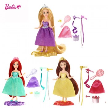 Mattel Mini Disney Πριγκίπισσες Me Ρούχα Και Extensions (3 Σχέδια) Y3465 / ASST 746775209322