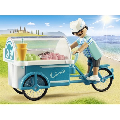 Playmobil Παγωτατζής Με Ποδήλατο Ψυγείο - Ice Cream Cart 9426 4008789094261
