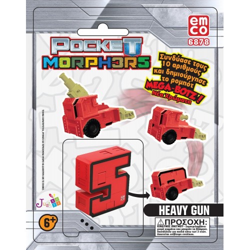 Just toys Pocket Morphers Νέα Χρώματα - 10 Σχέδια 6889F 8886457668893
