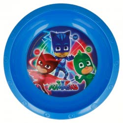 Stor PJ Masks - Πιτζαμοήρωες Παιδικό Μπωλάκι Πλαστικό - Μπλε 089953 8412497019113