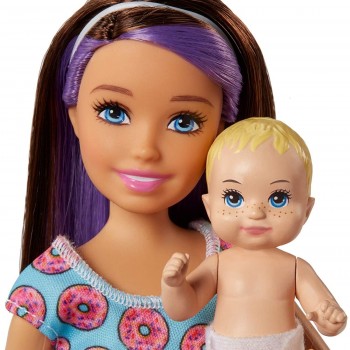 Mattel Barbie Σκίπερ Babysitter - Μια Μέρα Με Το Μωρό FHY98 887961531497