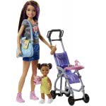 Mattel Barbie Skipper Babysitter - Walking With Baby FJB00 887961531480