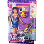 Mattel Barbie Σκίπερ Babysitter - Βόλτα Με Το Μωρό FJB00 887961531480