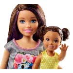 Mattel Barbie Σκίπερ Babysitter - Βόλτα Με Το Μωρό FJB00 887961531480