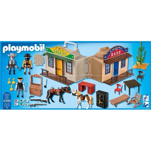 Playmobil Βαλιτσάκι Άγριας Δύσης 4398 4008789043986