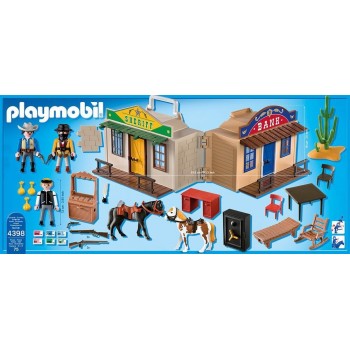 Playmobil Βαλιτσάκι Άγριας Δύσης 4398 4008789043986
