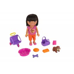 Mattel Ντόρα - Βόλτα Με Το Σκυλάκι Y4378 746775215156