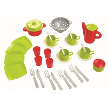 ecoiffier Dining Set Bag 2640 3280250026402