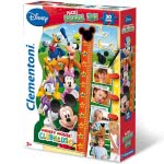 Clementoni Παζλ 30 Μάχη Double Fun-Mickey Mouse Club House 1200-20303 8005125203031