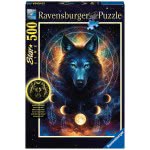 Ravensburger Παζλ Ενηλίκων 500 Τεμ. Λύκος - Starline 13970 4005556139705