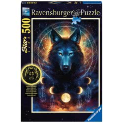 Ravensburger Παζλ Ενηλίκων 500 Τεμ. Λύκος - Starline 13970 4005556139705
