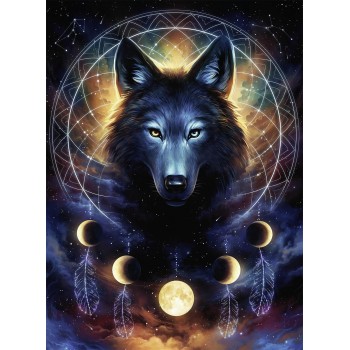 Ravensburger 500 Pcs Puzzle Wolf - Starline 13970 4005556139705