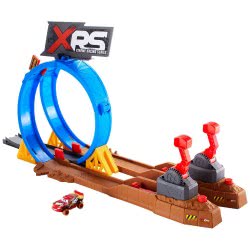 Mattel Disney Pixar Cars Xrs Mud Racing Crash Challenge Playset FYN85 887961707595