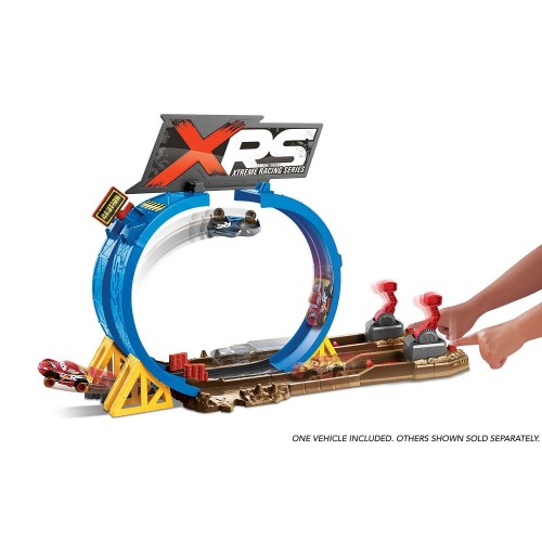 Mattel Disney Pixar Cars Xrs Mud Racing Crash Challenge Playset FYN85 887961707595