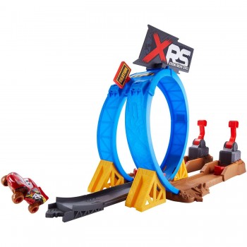 Mattel Disney Pixar Cars Xrs Mud Racing Crash Challenge Playset FYN85 887961707595