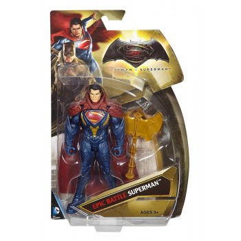 Mattel Batman Vs Superman Φιγούρα Σούπερμαν Epic Battle 15 Εκ. DJG28 / DJG35 887961224559