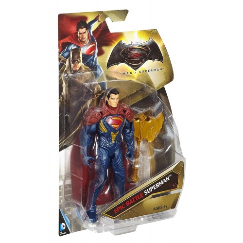 Mattel Batman Vs Superman Superman Figure Epic Battle 15 Cm DJG28 / DJG35 887961224559