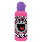 Diakakis imports Smiley World Metallic Water Canteen With Cap 500 Ml - 2 Colours 000504739 5205698431562