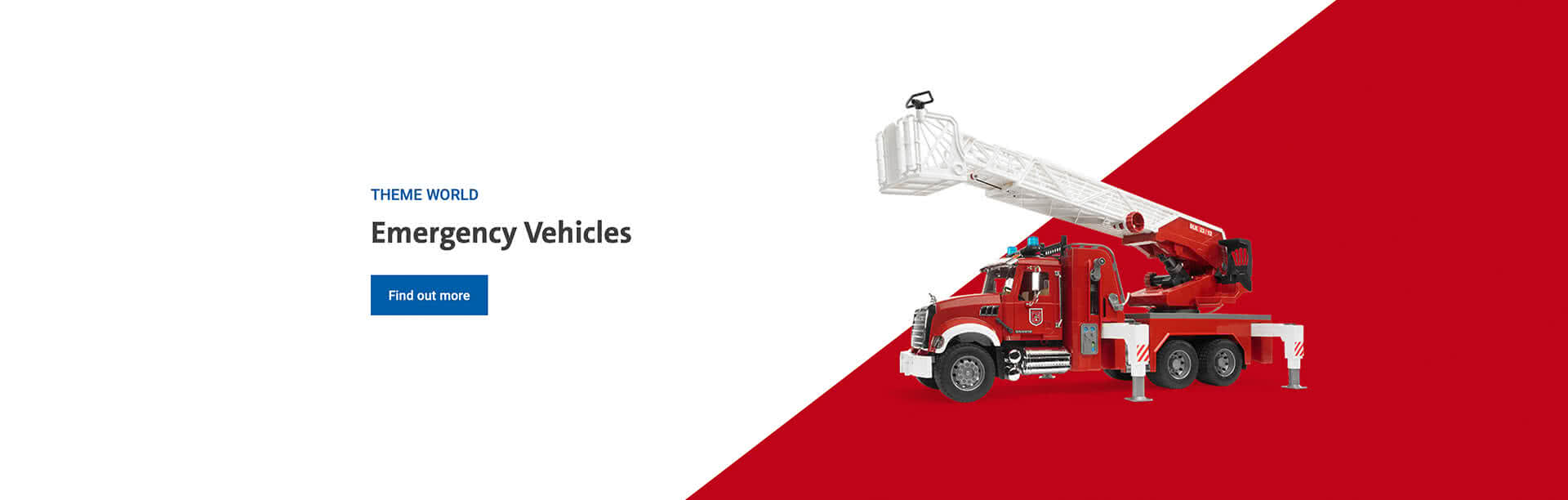 Shop all Emergency Vehicles of Bruder here